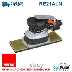 Rupes RE21AL Orbital Pneumatic Hook & Loop Palm Sander 70x198mm 3mm Flat Bed