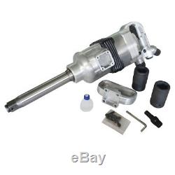 SM588 Industrial Air Impact Wrench 1 Pneumatic Compressor Long Shank 1900Ft-lbs