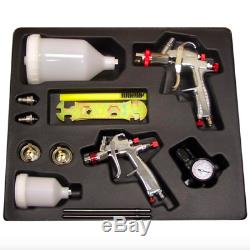 SPRAYIT LVLP Gravity Feed Spray Gun Paint Sprayer Air Compressor Pneumatic Kit