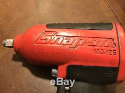 SnaP On Tools 1/2 Drive Impact Ratchet Wrench Gun Air-Pneumatic MG725 Rubber Co
