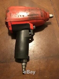 SnaP On Tools 1/2 Drive Impact Ratchet Wrench Gun Air-Pneumatic MG725 Rubber Co