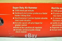 Snap On PH3050BR Pneumatic Long Barrel Super Duty Air Hammer Red (2500 BPM)