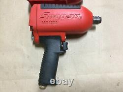 Snap On Tools 3/4 Drive Heavy Duty Pneumatic Air Impact Wrench Mg1200 With Boot