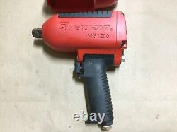 Snap On Tools 3/4 Drive Heavy Duty Pneumatic Air Impact Wrench Mg1200 With Boot