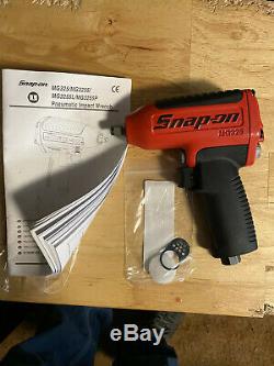 Snap On Tools 3/8 Air Impact Gun Impact Wrench Mg325 No Protective Boot