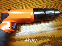 Snap On Tools 3/8 Pneumatic Air Drill PDR3000A Reversible ORANGE MINT USA made