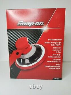 Snap On Tools 8 Geared Pneumatic Adjustable Grip Sander PS4809 New In Box