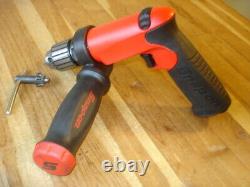 Snap-on Pdr3000 Pneumatic Reversible Air Drill 3/8 Jacobs Chuck USA Made Tool