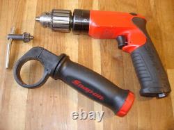 Snap-on Pdr3000 Pneumatic Reversible Air Drill 3/8 Jacobs Chuck USA Made Tool