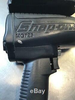 Snap-on Tools Super Duty Pneumatic Impact Air Gun Wrench MG725 1/2 Drive #P
