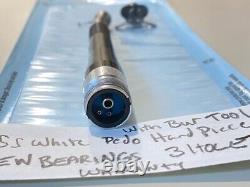 Ss White Schein Pedo Small Head Dental Handpiece New Bearings &bur Tool Warranty