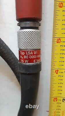 Suhner LSA 81 Pneumatic Small Straight Grinder 80000 RPM. Air TOOL Dremel Drill