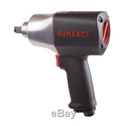 Sunex HD 1/2 Super Duty Air Impact Wrench Gun Pneumatic Tools Drive SX4348