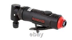 Sunex HD 1/4 Right Angled Air Die Grinder Composite Pneumatic Tools SX5206