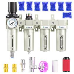 TAILONZ PNEUMATIC 1/2 Inch NPT Industrial Grade 4 Stage Air Drying System, Parti