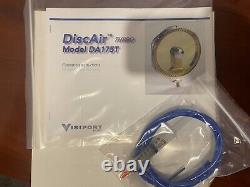 TK Tooling Visiport DiscAir DA175T, Pneumatic Air Spin Window 8/203mm Diameter