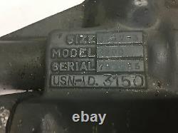 Thor Model 5200 Pneumatic Size 363y-3 Drill, Stamped U. S. N. I. D. 3150