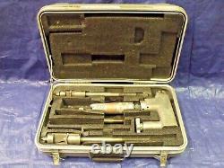 Tri Tool Model 202A Pneumatic Pipe Beveling Tool with (3) Mandrels & Case #1