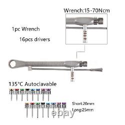 Universal Dental Implant Instrument Prosthetic Restoration Hand Driver Tool ns