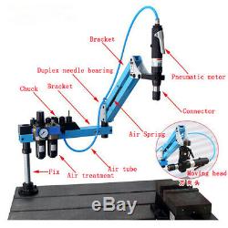 Universal M3 to M16 Pneumatic Tapping Tool 360 ° Air Tapping Drilling Machine