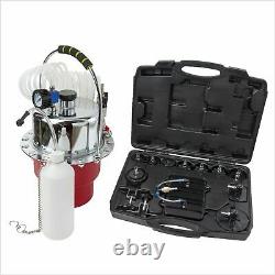 Universal Portable Pneumatic Air Pressure Brake Clutch Bleeder Valve System Kit