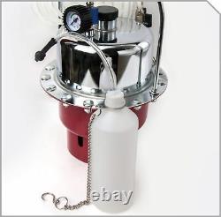 Universal Portable Pneumatic Air Pressure Brake Clutch Bleeder Valve System Kit