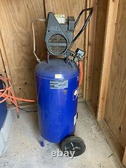 Used Air Compressor 26 Gallon 5 HP & Pneumatic Tools LOCAL PICKUP ONLY