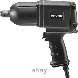VEVOR 3/4 Air Impact Wrench 1350ft/lb Twin Hammer Pneumatic 6-Torque Position