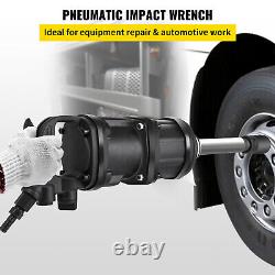 VEVOR 4280 ft. Lbs Air Impact Wrench 1 Drive Pneumatic Wrench 8 Extended Anvil