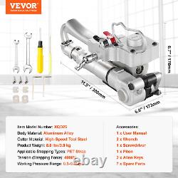 VEVOR Pneumatic Strapping Tool Hand Held Strapping Machine for 3/4-1 PET Band