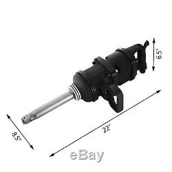 Vevor 1 Drive Air Impact Wrench Pneumatic Hammer Gun Tool Long Shank 5020 Ft. Lb