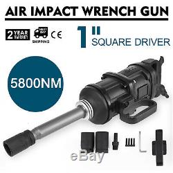 Vevor 1 Drive Air Impact Wrench Pneumatic Hammer Gun Tool Long Shank 5800 N. M