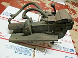 Vintage Stanley Desk Pneumatic Air Vise Handmade One of a Kind