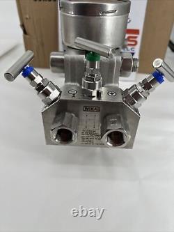 WIKA Alexander Wiegand SE & Co. 732.14 Differential Pressure Gauge, 0-40 inH2O