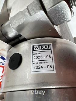 WIKA Alexander Wiegand SE & Co. 732.14 Differential Pressure Gauge, 0-40 inH2O