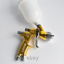 Yellow GTI PRO LITE 1.3mm Nozzle TE20 Tool Pistol Spray Gun Paint Cars